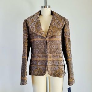 NWT’s Vintage 90’s/Y2K Harve Benard Tapestry Jacket